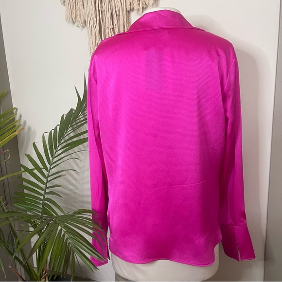 NWT Hot Pink Wild Fable Blouse - Picture 5 of 5